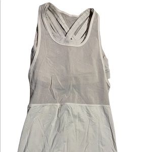 LULULEMON Mesh Tank Size 4 White